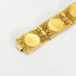 Bracelet en or jaune
