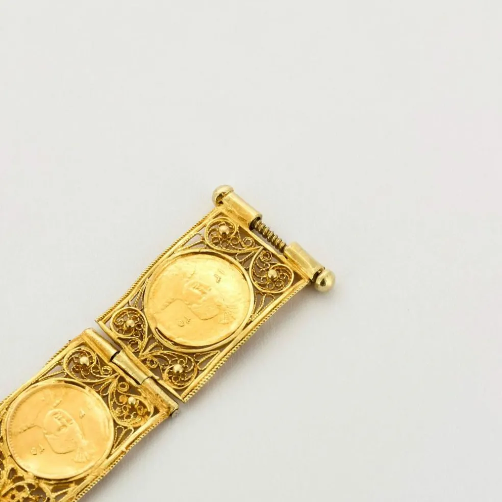 Bracelet en or jaune