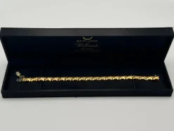 Bracelet en or jaune 18 carats.