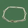 Bracelet en or jaune et acier