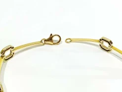 Bracelet en or jaune et blanc