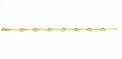 Bracelet en or jaune et blanc