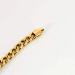 Bracelet en or jaune et saphirs cabochons