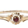 Bracelet en Or rose et Grenat