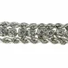 Bracelet en or torsadé et serti de brillants