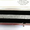 Bracelet en platine avec diamants