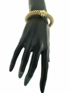 Bracelet fantaisie FOPE en or jaune