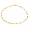 Bracelet Figaro Or jaune