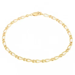 Bracelet Figaro Or jaune