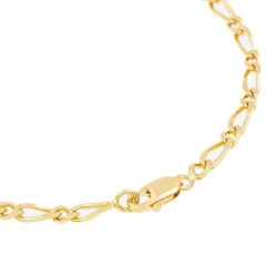 Bracelet Figaro Or jaune