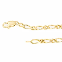 Bracelet Figaro Or jaune