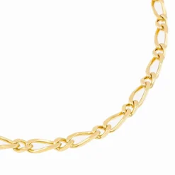 Bracelet Figaro Or jaune