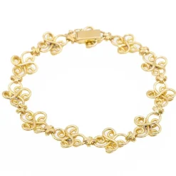 Bracelet Filigrane Or jaune Diamant