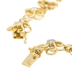 Bracelet Filigrane Or jaune Diamant