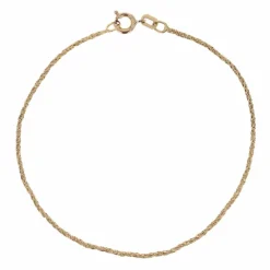 Bracelet Fin or jaune