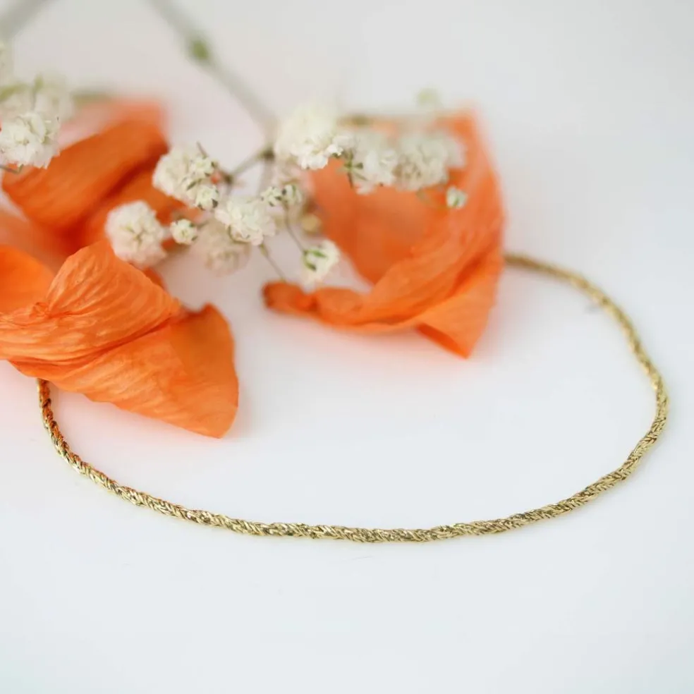 Bracelet Fin or jaune