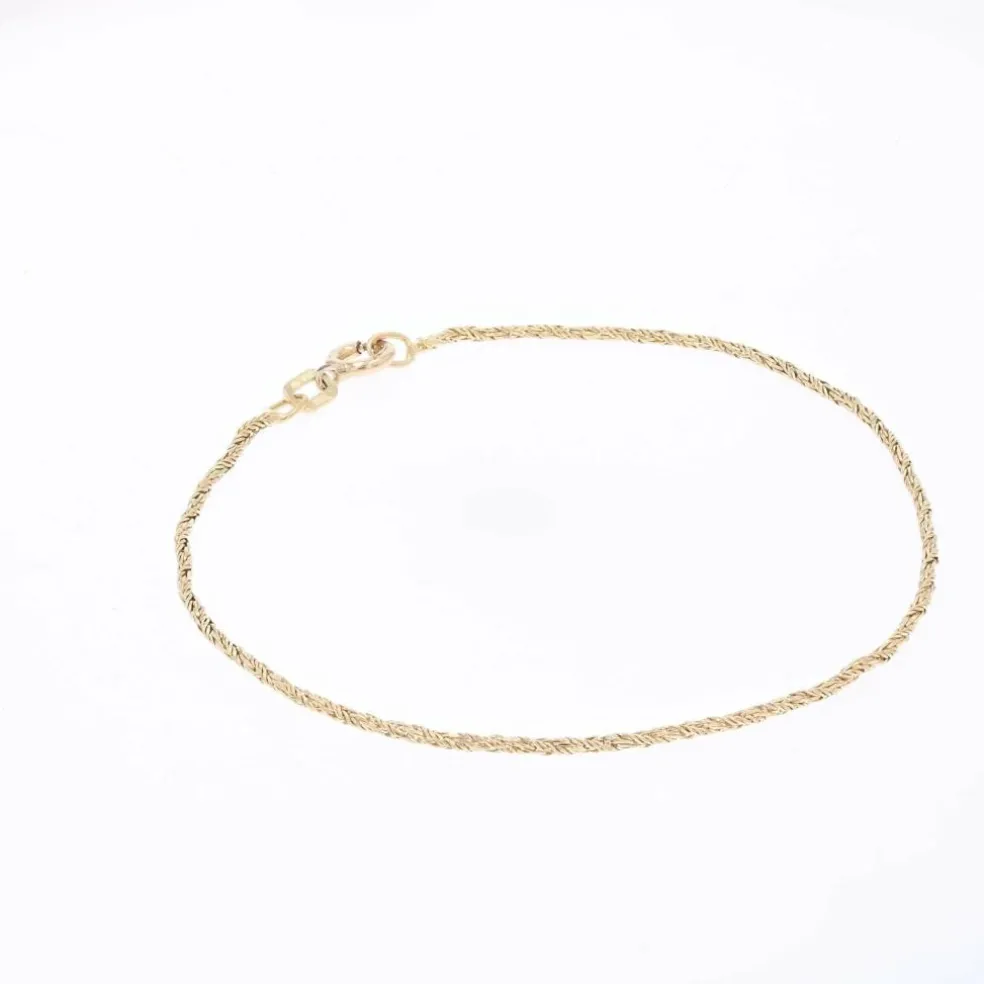Bracelet Fin or jaune