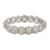 Bracelet Fleur Or blanc Diamant