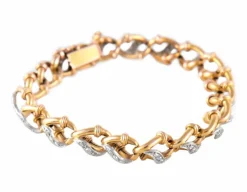 BRACELET "GILLIANE" OR & DIAMANTS