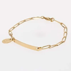 Bracelet gourmette bébé à graver