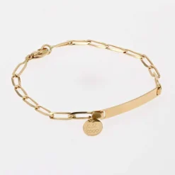 Bracelet gourmette bébé à graver