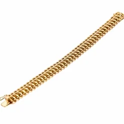 Bracelet Gourmette Fantaisie or rose