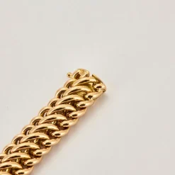 Bracelet Gourmette Fantaisie or rose
