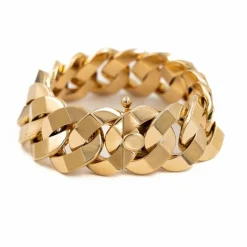 Bracelet Gourmette Or jaune