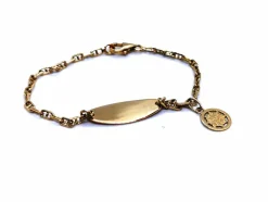 Bracelet Gourmette Or jaune
