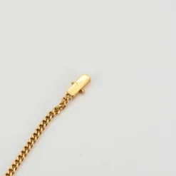 Bracelet Gourmette Or Jaune, Émeraudes et Diamants