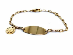 Bracelet Gourmette Or jaune