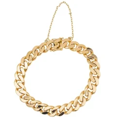 Bracelet Gourmette Or rose