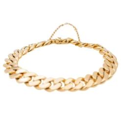Bracelet Gourmette Or rose