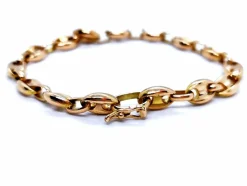 Bracelet Grain de café Or jaune