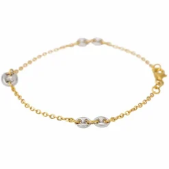 Bracelet Grain de café Or jaune