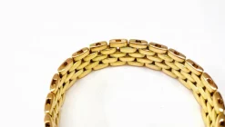 Bracelet grain de riz or jaune