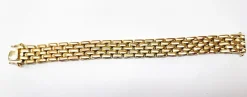 Bracelet grain de riz or jaune