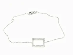 Bracelet Graphique Or blanc Diamant
