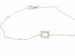 Bracelet Graphique Or blanc Diamant