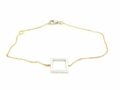 Bracelet Graphique Or blanc Diamant