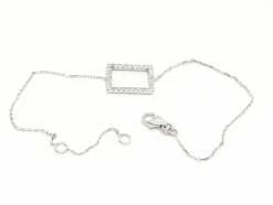 Bracelet Graphique Or blanc Diamant