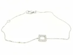 Bracelet Graphique Or blanc Diamant