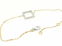 Bracelet Graphique Or blanc Diamant