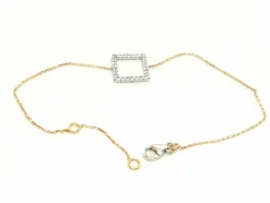 Bracelet Graphique Or blanc Diamant