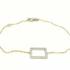 Bracelet Graphique Or rose Diamant