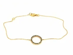 Bracelet Graphique Or rose Diamant