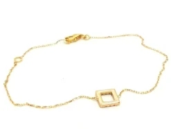 Bracelet Graphique Or rose Diamant