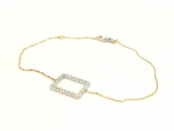 Bracelet Graphique Or rose Diamant