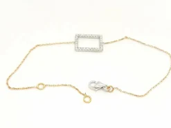 Bracelet Graphique Or rose Diamant