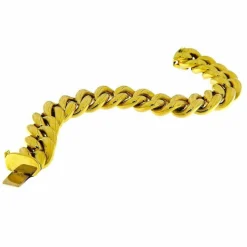 Bracelet groumette en or jaune